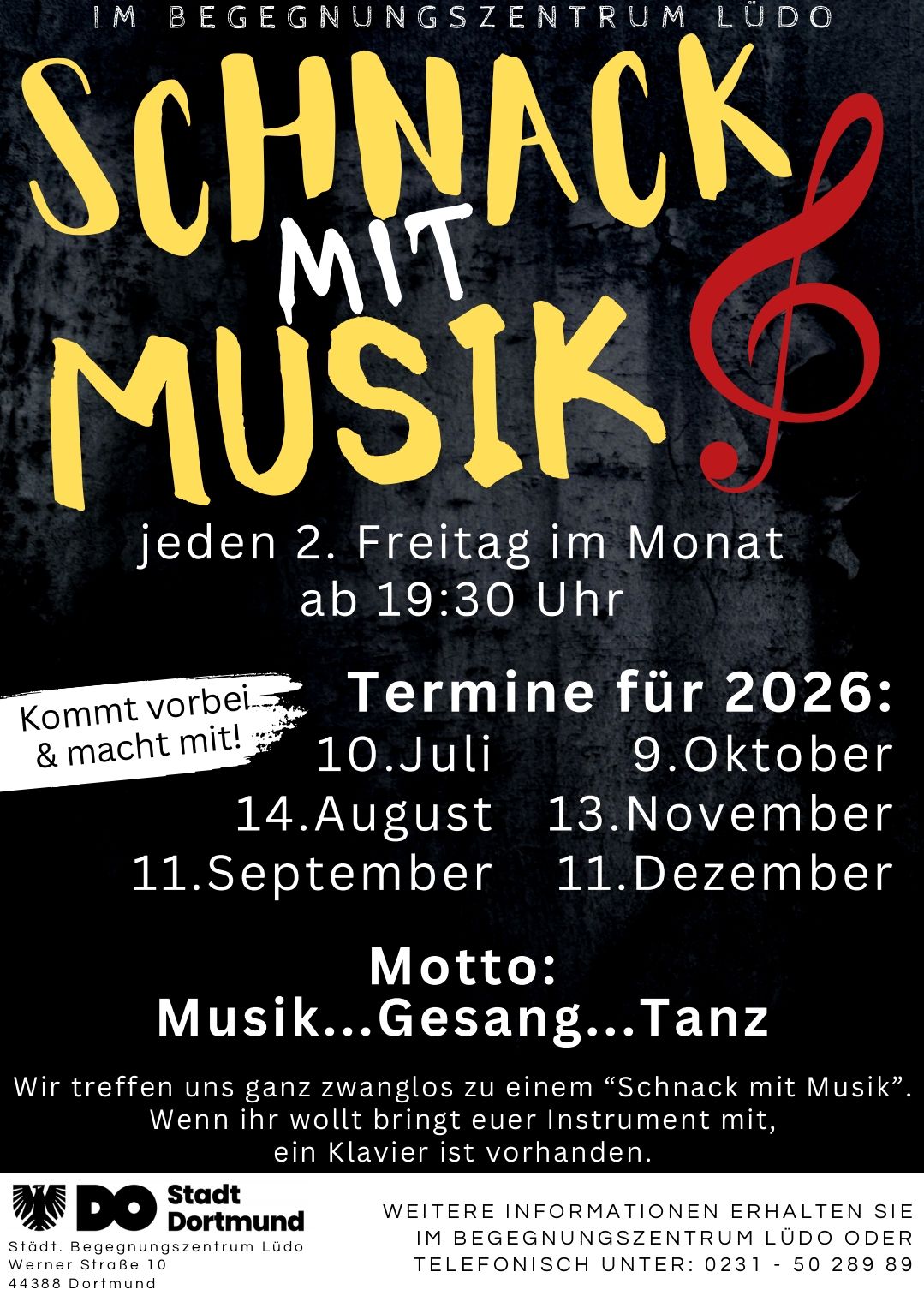 Schnack mit Musik/Layout von Nina
